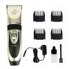 Rechargeable Electric Cordless Pet Hair Clipper Dog Shaver Low Noise Professional Heavy Duty Dog Grooming Kit for Small / Large Dogs