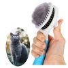 Grooming Brush; Self Cleaning Slicker Brushes for Dogs Pet Grooming Brush Tool Gently Removes Loose Undercoat; pet grooming