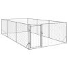 Outdoor Dog Kennel Galvanized Tough galvanized steel Large