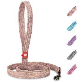 Recycled Cotton Dog Leash 10 Ft Eco Friendly Collar for Small Medium Large Dogs Reflective Dog Leash Strong Leashes for Large Breed Dogs Puppy Leash