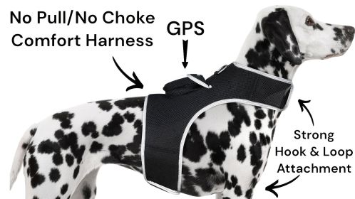 Waterproof GPS Tracking System for Dogs Realtime Pet Security Tracker Size:L