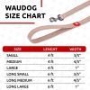 Recycled Cotton Dog Leash 10 Ft Eco Friendly Collar for Small Medium Large Dogs Reflective Dog Leash Strong Leashes