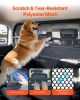 Dog Car Barrier 46" Wide Car Divider for Cargo Area Vehicle Pet Barrier