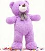 Giant Teddy Bear 4 Feet, 47inch Stuffed Animal Big Teddy Bear Plush, Classic Girlfriend Boyfriend Gift on Birthday, Violet