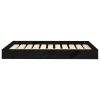 Dog Bed Black Solid Pine Wood Medium Durable Dog Bed
