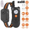 984FT Dog Training Collar IP65 Waterproof Pet Beep Vibration Electric Shock Collar 3 Channels Rechargeable Transmitter Receiver Trainer with Recording