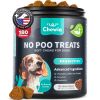 No Poo Chews for Dogs Coprophagia Deterrent for Dogs Forbid for Dogs Stool Eating Deterrent Dog Probiotics for Digestive Health Digestive Gut Immune H