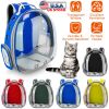 Pet Backpack Carrier Ventilate Transparent Backpack Travel Breathable Astronaut Cat Carrier For Puppies Cats Dogs Under 13LBS