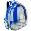 Pet Backpack Carrier Ventilate Transparent Backpack Travel Breathable Astronaut Cat Carrier For Puppies Cats Dogs Under 13LBS