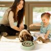 Dog Cat Slow Feeder Bowl Pet Interactive Maze Feeder Bowl Anti-Bloat Feeding Plate