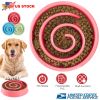Dog Cat Slow Feeder Bowl Pet Interactive Maze Feeder Bowl Anti-Bloat Feeding Plate
