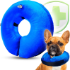 Inflatable Pet Collar dog collar Anti-bite Neck Elizabethan Collar Cute Dog Puppy Neck Protective Circle Collar For Small Large Dogs
