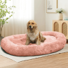 Large Dog Bed 67x43x8 Inches - Super Soft, Machine Washable & Portable With Handles, Non-Slip Bottom For Safety